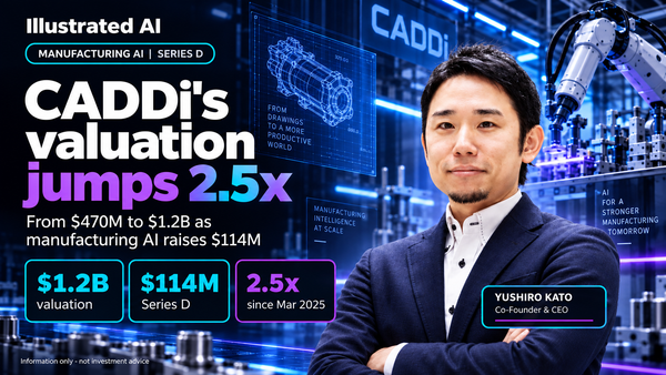 CADDi’s $1.2B Bet on Manufacturing AI